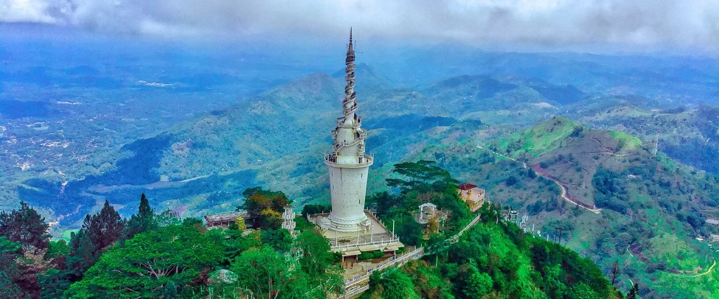kandy-day-tour-from-galle-ambuluwawa-tower-view